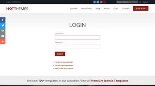 
                            8. Login - HotThemes - Hot Joomla Templates