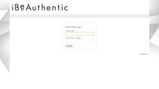 
                            7. Login - iBeauthentic Manufacturer