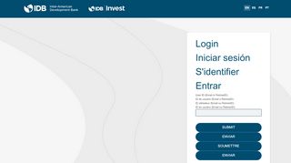 
                            3. Login - idbgauth-t.iadb.org