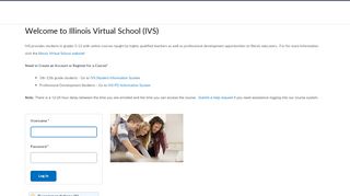 
                            1. Login - Illinois Virtual School - d2l.ilvirtual.org