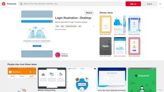 
                            3. Login Illustration - Desktop | graphic design | Illustration, Graphic ...