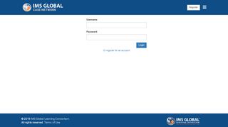 
                            4. Login - IMS Global CASE Network - IMS Global Learning Consortium