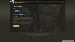 
                            6. Login : IMVU