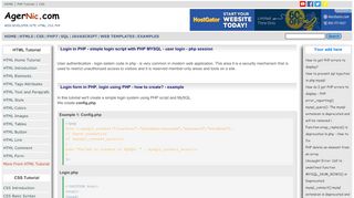 
                            5. Login in PHP - simple login script with PHP MYSQL