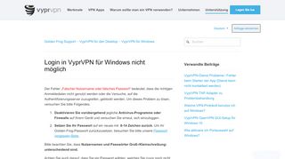 
                            4. Login in VyprVPN für Windows nicht möglich – Golden Frog ...