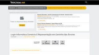 
                            4. Login Informática Comércio E Representação em Caminho ...