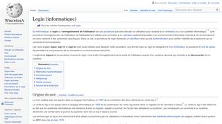 
                            1. Login (informatique) — Wikipédia