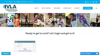 
                            5. Login - International Virtual Learning Academy