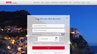 
                            7. Login into your Avis Account | Avis Rent a Car