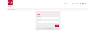 
                            9. Login - intranet.klb-group.com