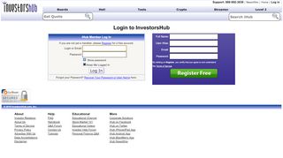 
                            1. Login - InvestorsHub