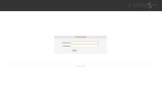 
                            7. Login - IT Service Desk