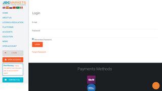 
                            5. Login - JDC Markets
