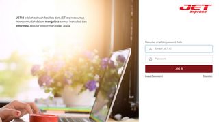 
                            3. Login | JETexpress Customer