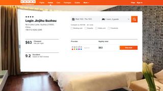 
                            7. Login Jinjihu Suzhou $63 ($̶6̶5̶). Suzhou Hotel …