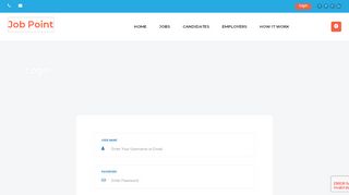 
                            1. Login – Job Point