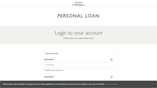 
                            6. login - John Lewis Finance