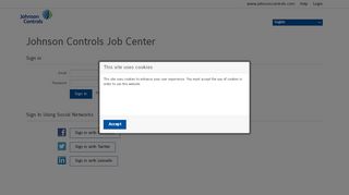 
                            2. Login - Johnson Controls Careers