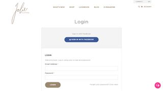 
                            2. Login | Jolie Clothing