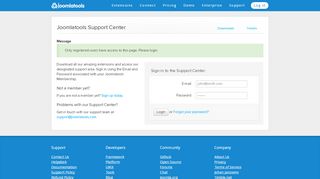 
                            2. Login - Joomlatools