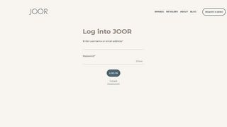 
                            10. Login | JOOR