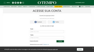 
                            11. Login | JORNAL O TEMPO