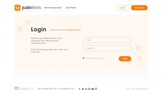 
                            3. Login - Jualo Bisnis