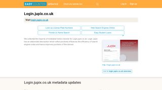 
                            6. Login Jupix (Login.jupix.co.uk) - Jupix Software Login Page