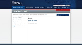 
                            2. Login | Justice Institute of British Columbia - JIBC