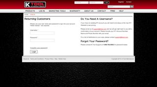 
                            4. Login | K Tool International Site