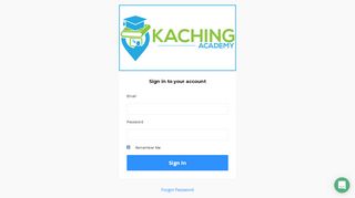 
                            4. Login - KaChing Academy