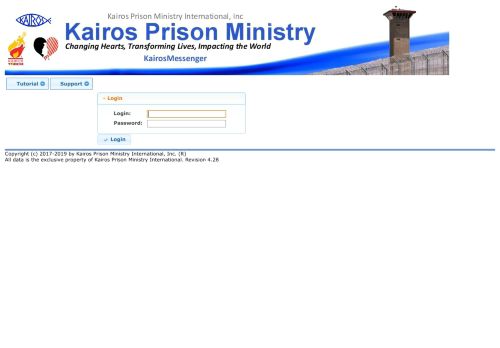 
                            7. Login - kairosmessenger.org
