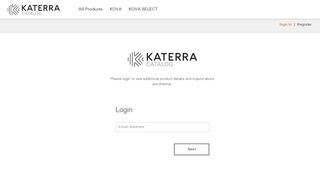 
                            3. Login | Katerra Site