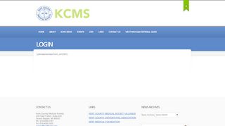 
                            6. Login – KCMS