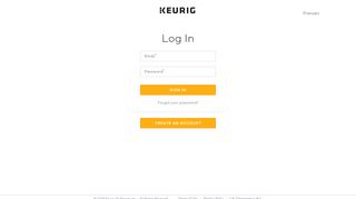 
                            4. Login | Keurig CA