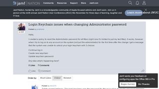 
                            5. Login Keychain issues when changing …