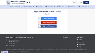 
                            5. Login - Keystone Central School District