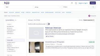 
                            1. Login | Kijiji in Ontario. - Buy, Sell & Save with Canada ...