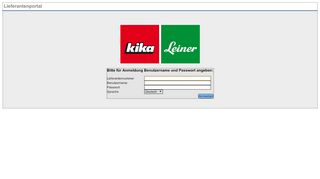 
                            2. Login | KIKA