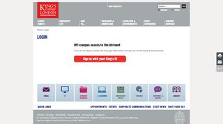 
                            3. Login | King's College London Intranet. - internal.kcl.ac.uk