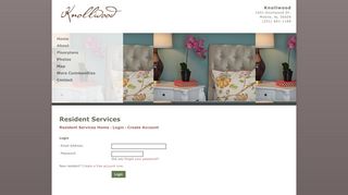 
                            5. Login - Knollwood Apartments