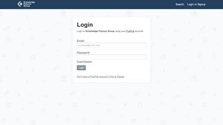 
                            8. Login - Knowledge Futures Group - PubPub