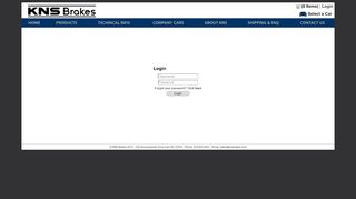 
                            4. Login - KNS Brakes