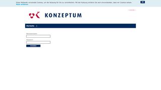 
                            4. Login - KONZEPTUM