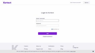 
                            1. Login | Kortext.com