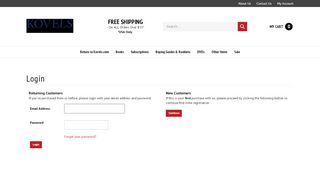 
                            2. Login - Kovels Online Store