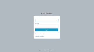 
                            8. Login | KP-Connect