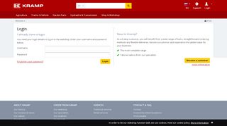 
                            2. Login - KRAMP