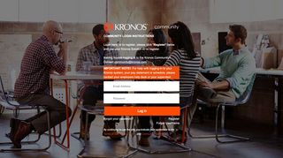 
                            3. Login - Kronos Community