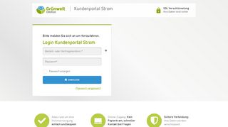 
                            1. Login Kundenportal Strom - Strom zum Discountpreis